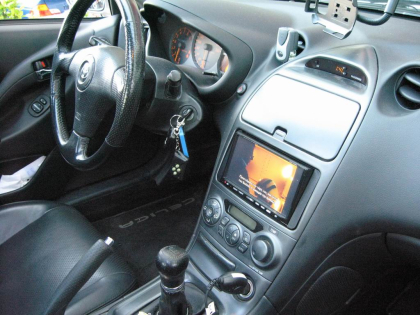 Εγκατάσταση 2Din  οθόνης Kenwood σε Toyota Celica