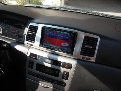 Εγκατάσταση 2Din Alpine οθόνης σε Toyota Corolla 