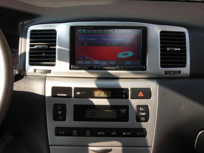 Εγκατάσταση 2Din Alpine οθόνης σε Toyota Corolla 