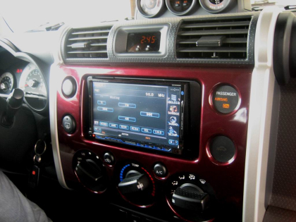 Εγκατάσταση 2Din οθόνης Kenwood σε Toyota FJ Cruiser