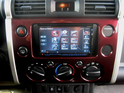 Εγκατάσταση 2Din οθόνης Kenwood σε Toyota FJ Cruiser