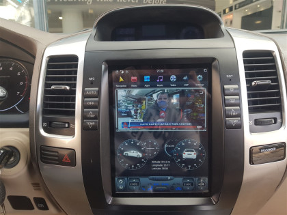 Εγκατάσταση οθόνης Tesla Style σε Toyota Land Cruiser