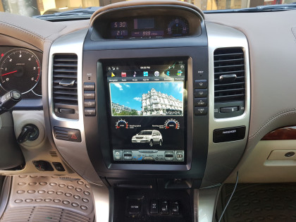 Εγκατάσταση οθόνης Tesla Style σε Toyota Land Cruiser