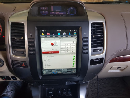 Εγκατάσταση οθόνης Tesla Style σε Toyota Land Cruiser