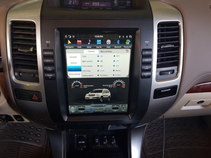 Εγκατάσταση οθόνης Tesla Style σε Toyota Land Cruiser