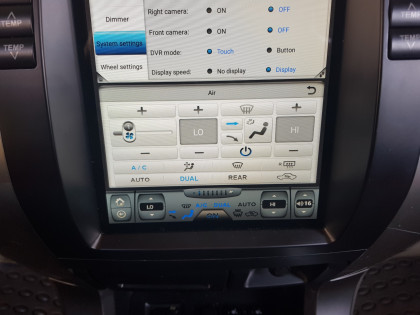 Εγκατάσταση οθόνης Tesla Style σε Toyota Land Cruiser