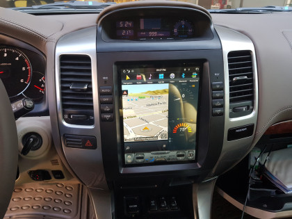 Εγκατάσταση οθόνης Tesla Style σε Toyota Land Cruiser