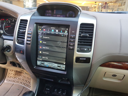 Εγκατάσταση οθόνης Tesla Style σε Toyota Land Cruiser