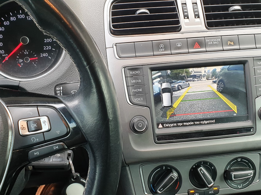 Εγκατάσταση Retrofit Rear Camera & Pdc System Front & Rear σε VW Polo 6C