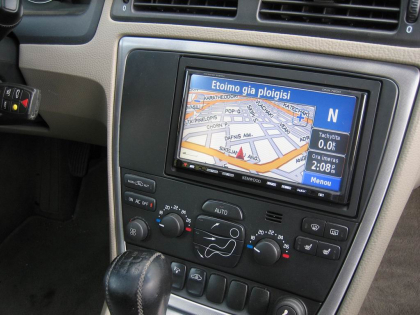 Εγκατάσταση 2DIN Kenwood Οθόνης και κάμερας οπισθοπορείας σε Volvo S60