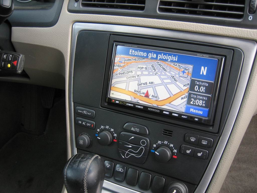 Εγκατάσταση 2DIN Kenwood Οθόνης και κάμερας οπισθοπορείας σε Volvo S60