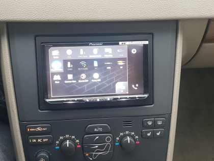 Εγκατάσταση 2DIN Pioneer Οθόνης σε Volvo XC90