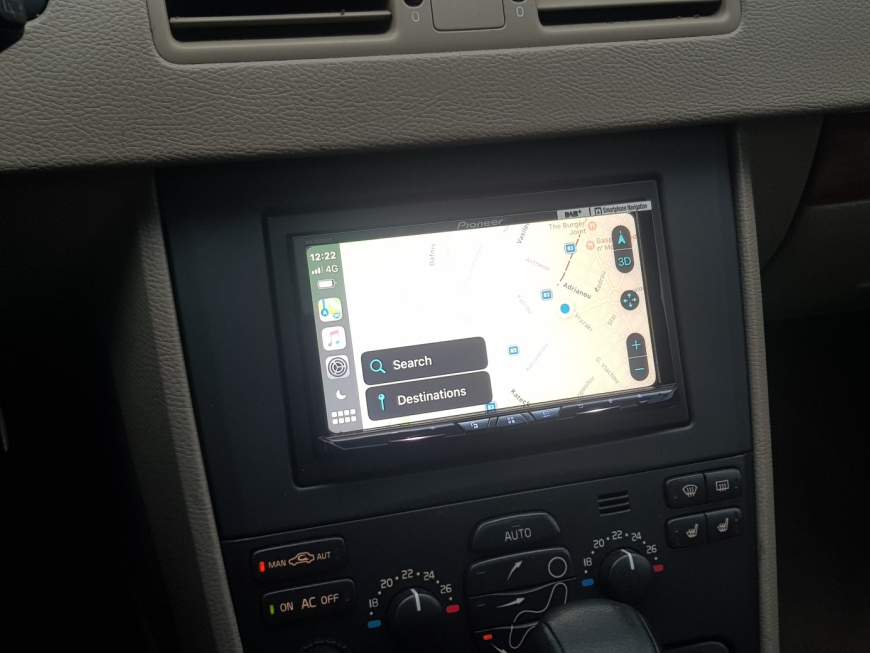 Εγκατάσταση 2DIN Pioneer Οθόνης σε Volvo XC90