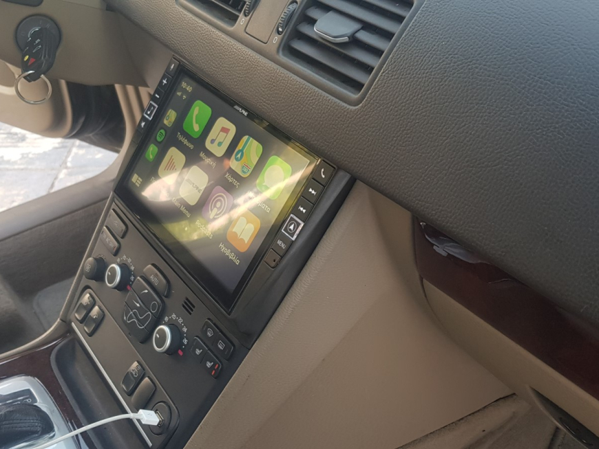 Εγκατάσταση 2DIN Alpine Οθόνης σε Volvo XC90