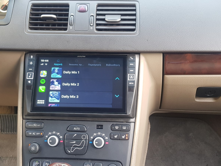 Εγκατάσταση 2DIN Alpine Οθόνης σε Volvo XC90