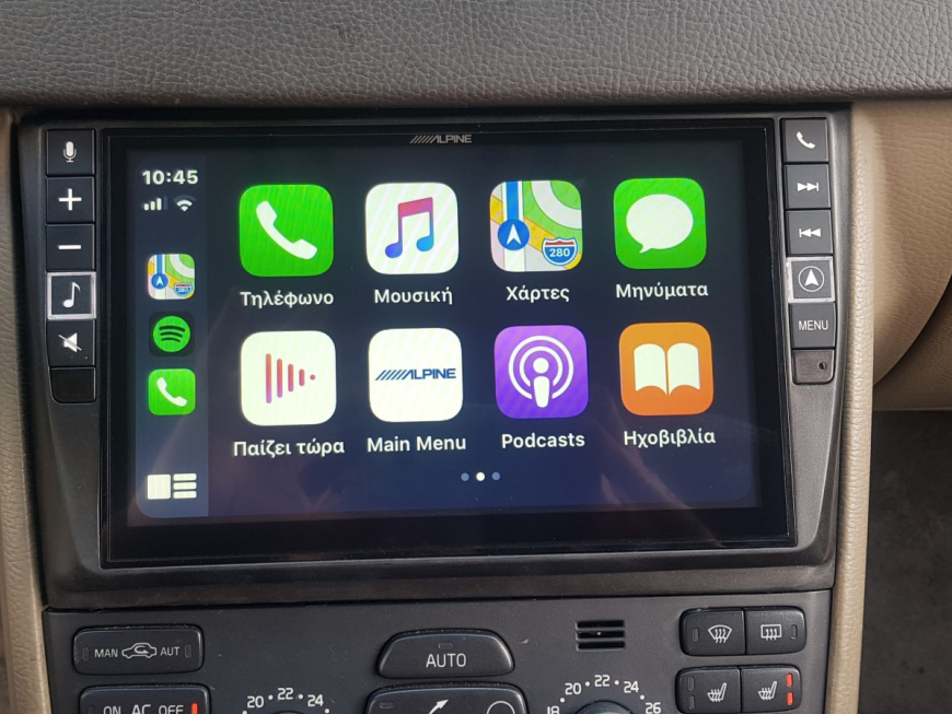 Εγκατάσταση 2DIN Alpine Οθόνης σε Volvo XC90