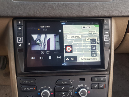 Εγκατάσταση 2DIN Alpine Οθόνης σε Volvo XC90