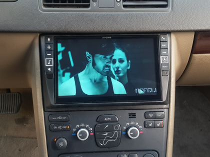 Εγκατάσταση 2DIN Alpine Οθόνης σε Volvo XC90