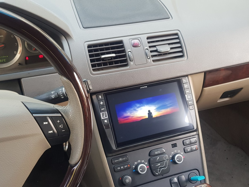 Εγκατάσταση 2DIN Alpine Οθόνης σε Volvo XC90