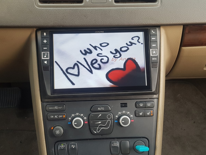 Εγκατάσταση 2DIN Alpine Οθόνης σε Volvo XC90