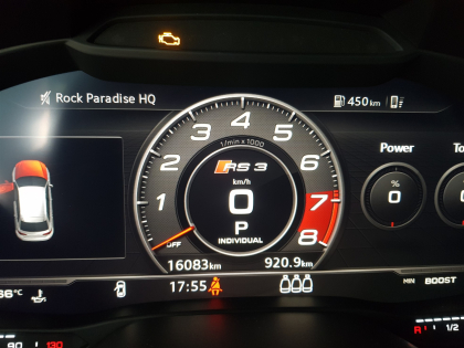 Αναβάθμιση εργοστασιακής οθόνης με Apple CarPlay/Android Auto σε Audi RS3 8V