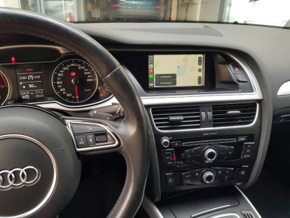 Αναβάθμιση εργοστασιακής οθόνης με Apple CarPlay/Android Auto σε Audi A4 του 2016