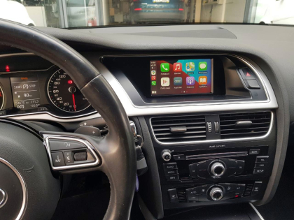 Αναβάθμιση εργοστασιακής οθόνης με Apple CarPlay/Android Auto σε Audi A4 του 2016