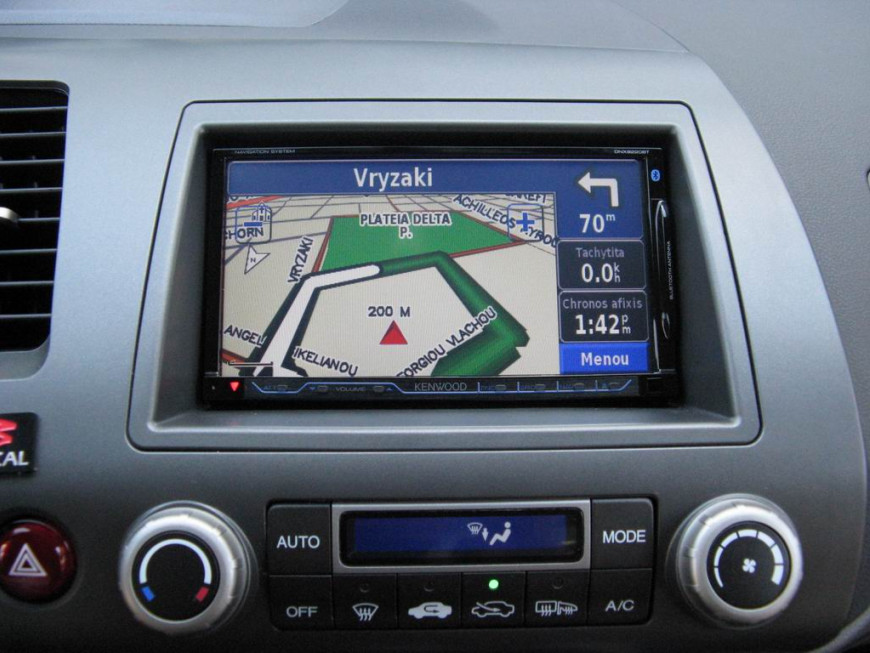 Εγκατάσταση οθόνης 2Din Kenwood σε Honda Civic Hybrid