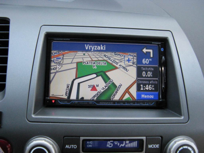 Εγκατάσταση οθόνης 2Din Kenwood σε Honda Civic Hybrid