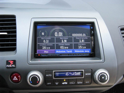 Εγκατάσταση οθόνης 2Din Kenwood σε Honda Civic Hybrid