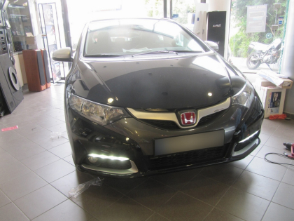 Εγκατάσταση οθόνης 2DIN Pioneer σε Honda Civic  του 2012