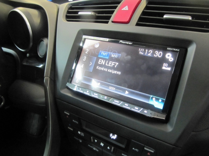 Εγκατάσταση οθόνης 2DIN Pioneer σε Honda Civic  του 2012