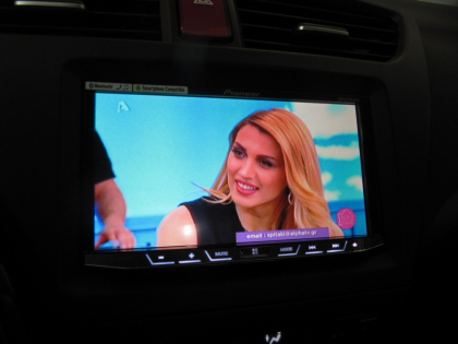 Εγκατάσταση οθόνης 2DIN Pioneer σε Honda Civic  του 2012