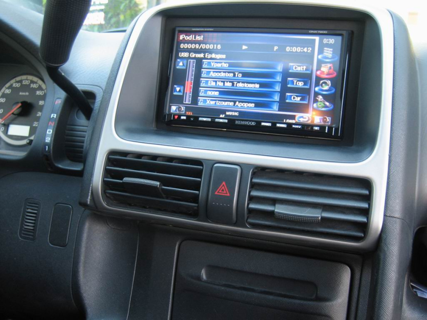 Εγκατάσταση οθόνης 2Din Kenwood σε Honda CR-V