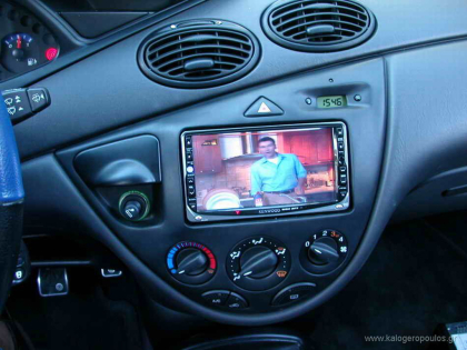 Εγκατάσταση οθόνης 2Din Kenwood σε Ford Focus RS