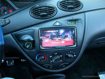Εγκατάσταση οθόνης 2Din Kenwood σε Ford Focus RS
