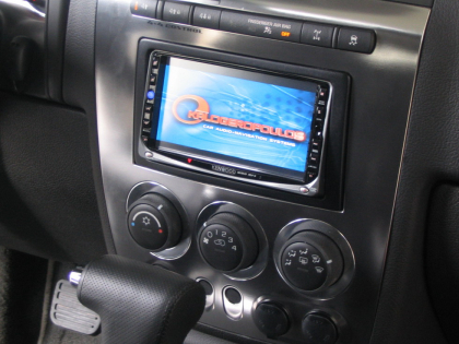 Εγκατάσταση οθόνης 2Din Kenwood και κάμερας οπισθοπορείας σε Hummer H3