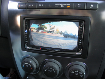 Εγκατάσταση οθόνης 2Din Kenwood και κάμερας οπισθοπορείας σε Hummer H3