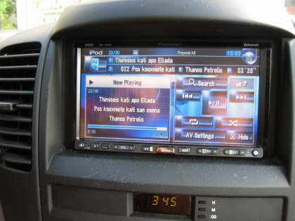 Εγκατάσταση οθόνης 2Din Pioneer σε Kia Sorento 3.5