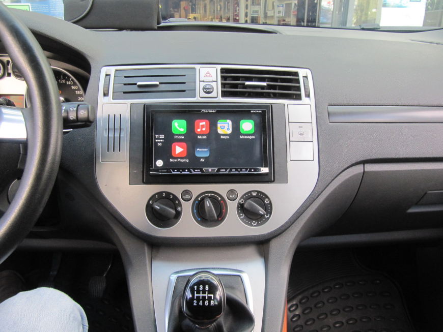 Εγκατάσταση οθόνης 2Din Pioneer σε Ford Kuga