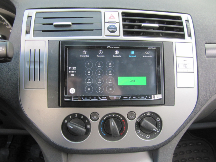 Εγκατάσταση οθόνης 2Din Pioneer σε Ford Kuga