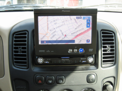 Εγκατάσταση οθόνης 1Din Pioneer και αισθητήρων παρκαρίσματος σε Ford Maverick