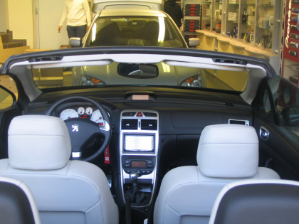 Εγκατάσταση οθόνης 2Din Kenwood σε Peugeot 307 CC