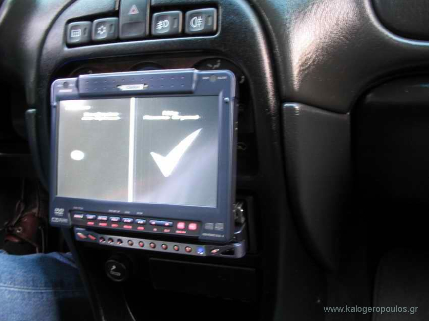 Εγκατάσταση 1Din Clarion οθόνης σε Rover 214