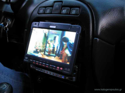 Εγκατάσταση 1Din Clarion οθόνης σε Rover 214