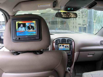 Εγκατάσταση 1Din Pioneer οθόνης σε Chrysler Voyager