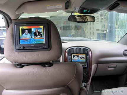 Εγκατάσταση 1Din Pioneer οθόνης σε Chrysler Voyager