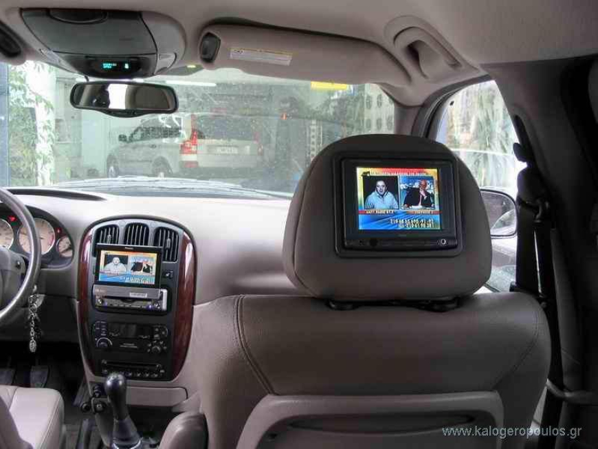 Εγκατάσταση 1Din Pioneer οθόνης σε Chrysler Voyager