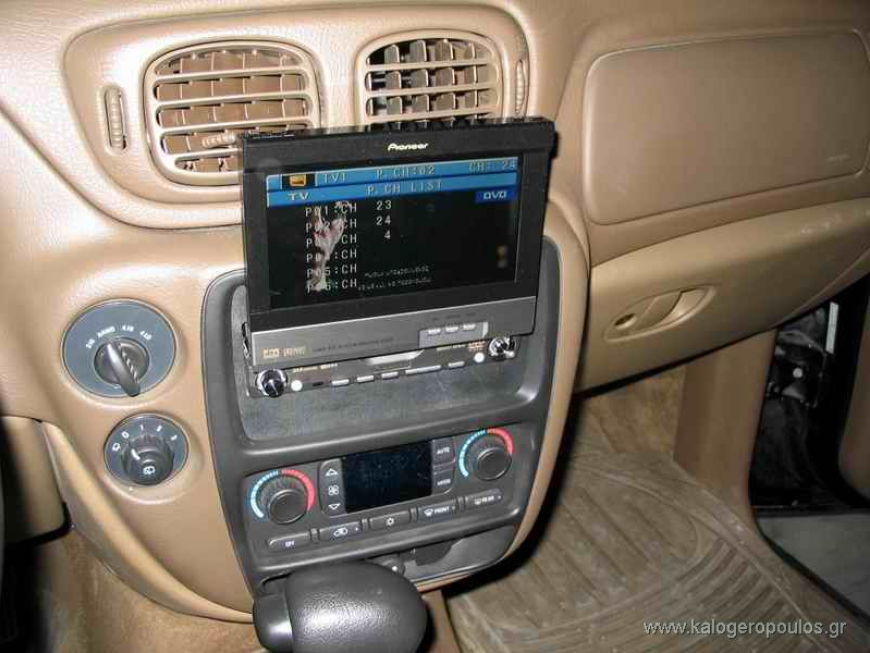 Εγκατάσταση οθόνης Pioneer σε Chevrolet TrailBlazer