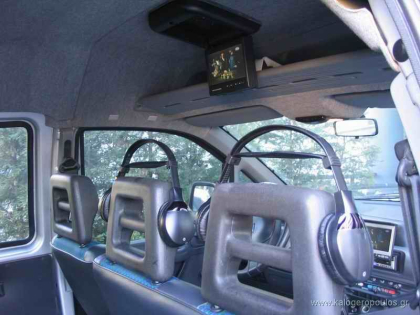 Εγκατάσταση οθονών 2Din Kenwood σε Fiat Scudo